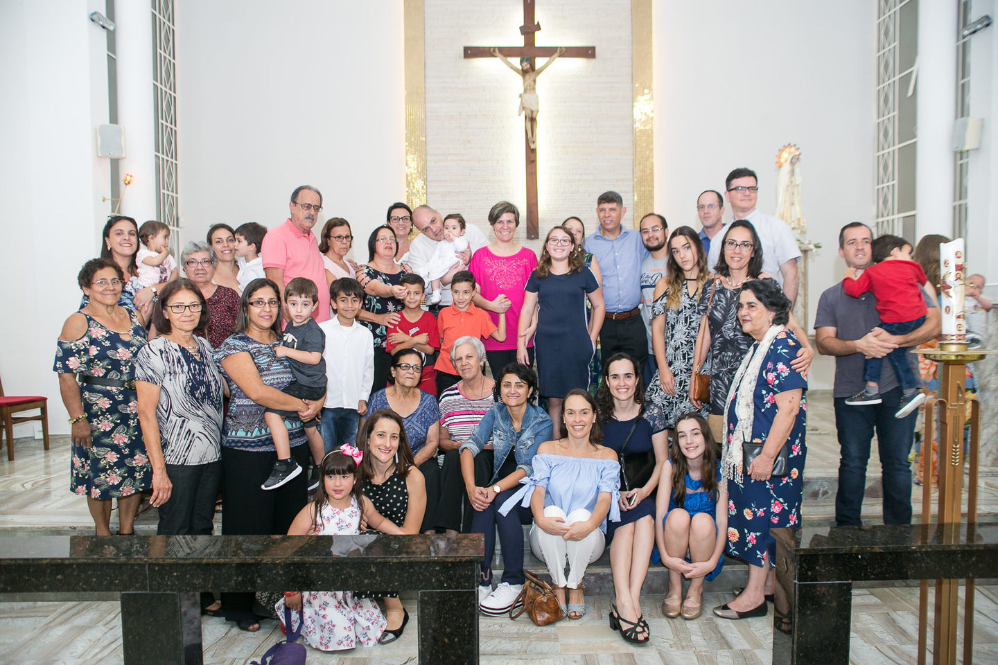 Batizado Rafaella - Nossa Sra de Fátima - SJCampos